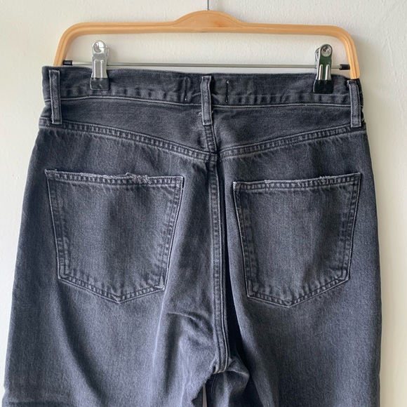 AGOLDE Ren High Waist Crop Wide Leg Jeans - Picture 9 of 13